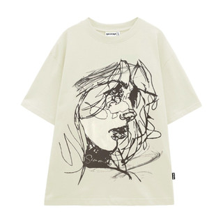 Áo thun simon'c soothing tee - trắng cotton nam nữ unisex tay lỡ oversize local brand - mã i04