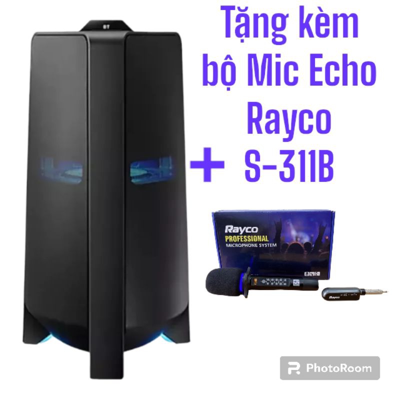 Loa tháp Samsung MX-T70 tặng kèm Micro Echo Rayco S311B.
