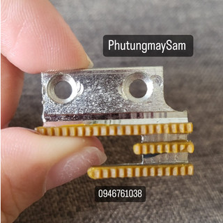 Răng cưa nhựa 3 cầu - răng cưa mặt nguyệt chống nhăn