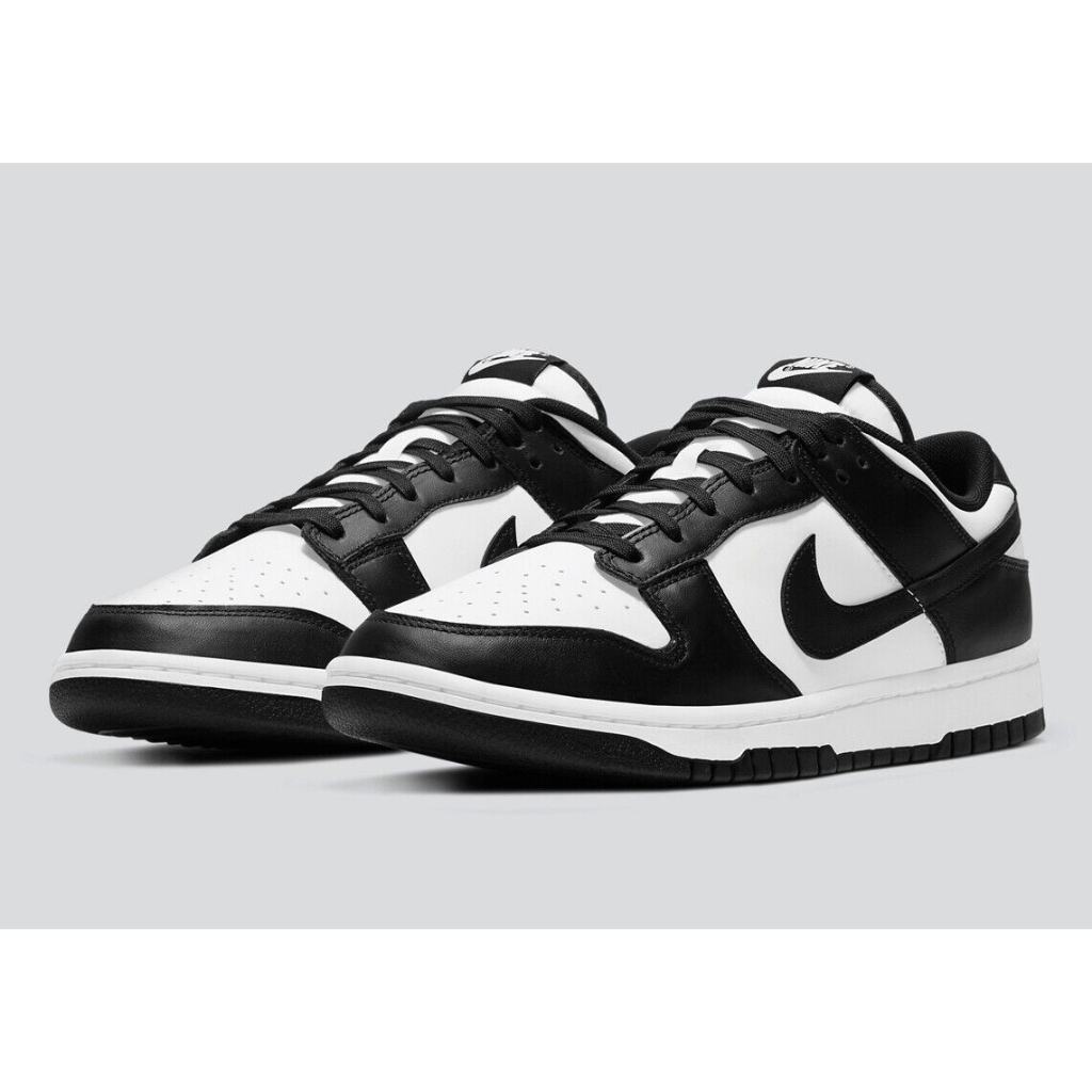 Giày Sneaker Thời Trang Dunk Low Retro Panda, Giày Sneaker Dunk Panda Cổ Thấp