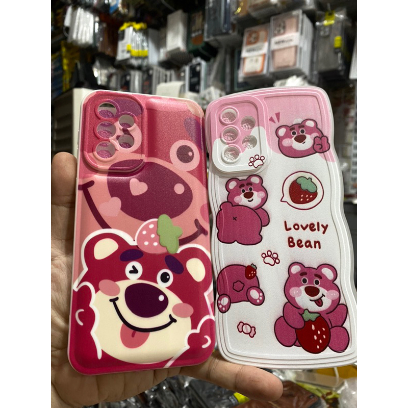 Ốp Samsung A73 ,Samsung A72 hình gấu dâu cute