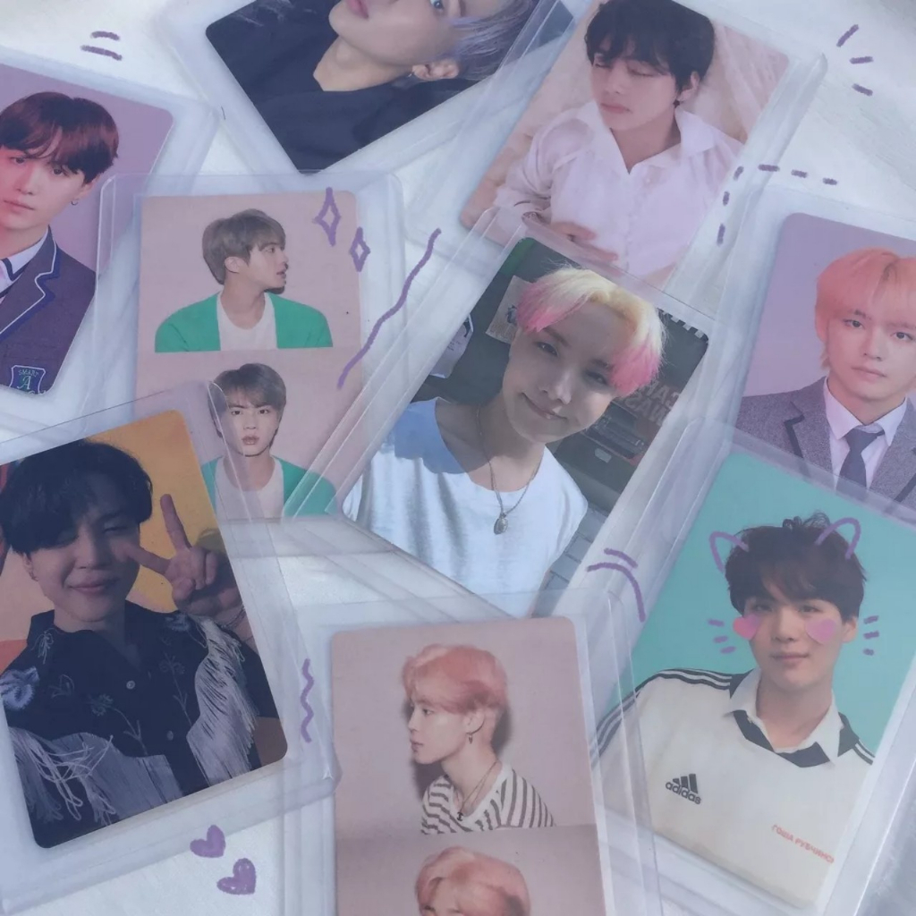Toploader Khay Đựng Hình Card Kpop Idol Card Ảnh Thần Tượng Có Seal  Canarystore54