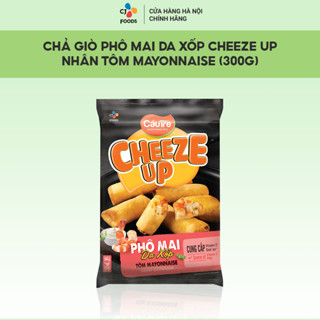 Chả giò da xốp Cầu Tre Cheeze Up Gói 300g (Tôm Mayonnaise/ Bơ tỏi/ Cuộn phô mai gà t