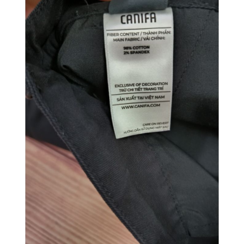 Quần soóc khaki nam Canifa