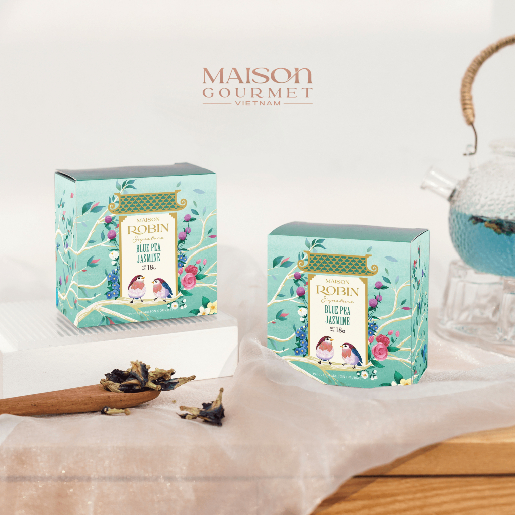 Trà Blue Pea Jasmine Maison Gourmet Giúp Ngủ Sâu Ngon Hơn Thư Giãn Tuyệt Đối
