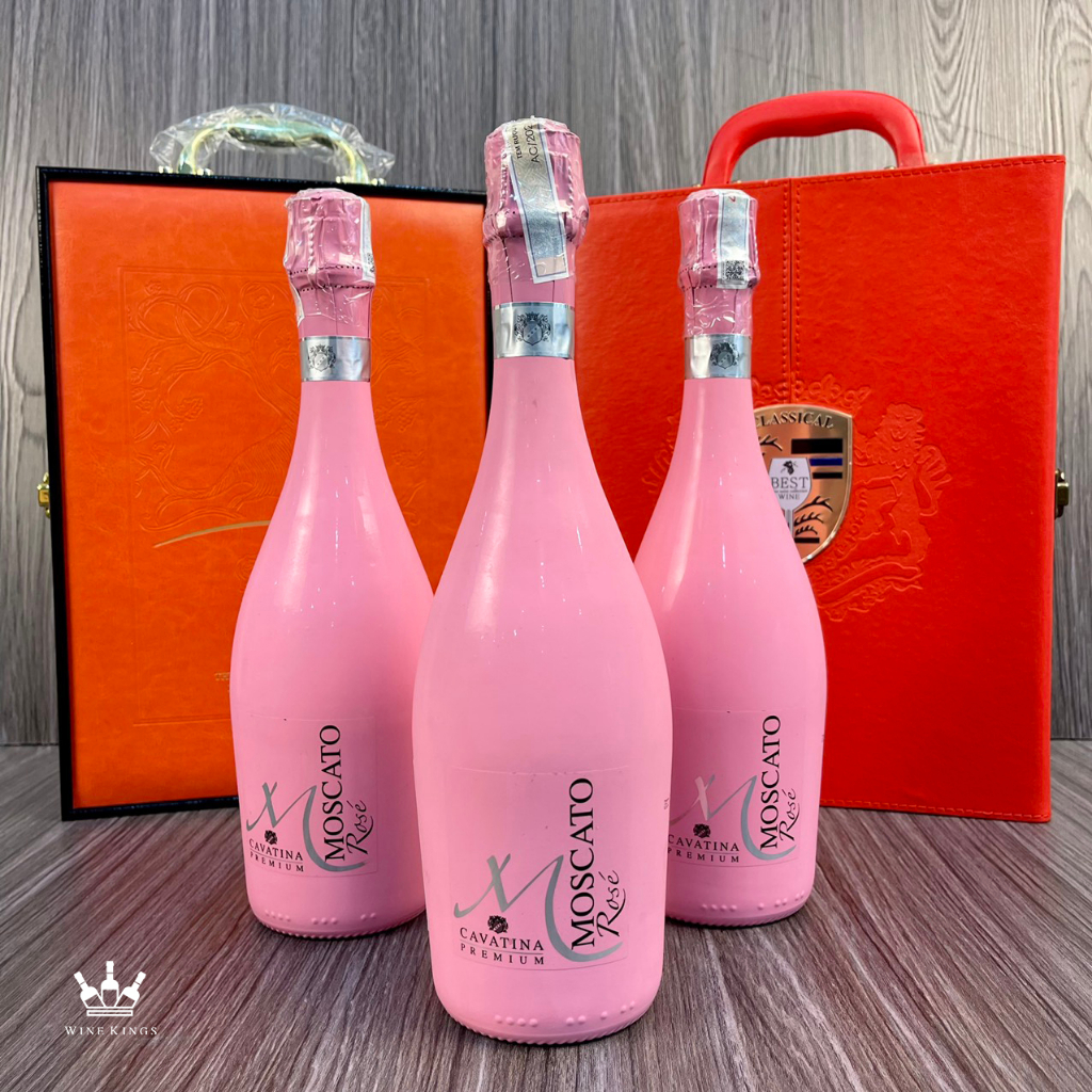 Rượu vang Ý CAVATINA MOSCATO ROSÉ