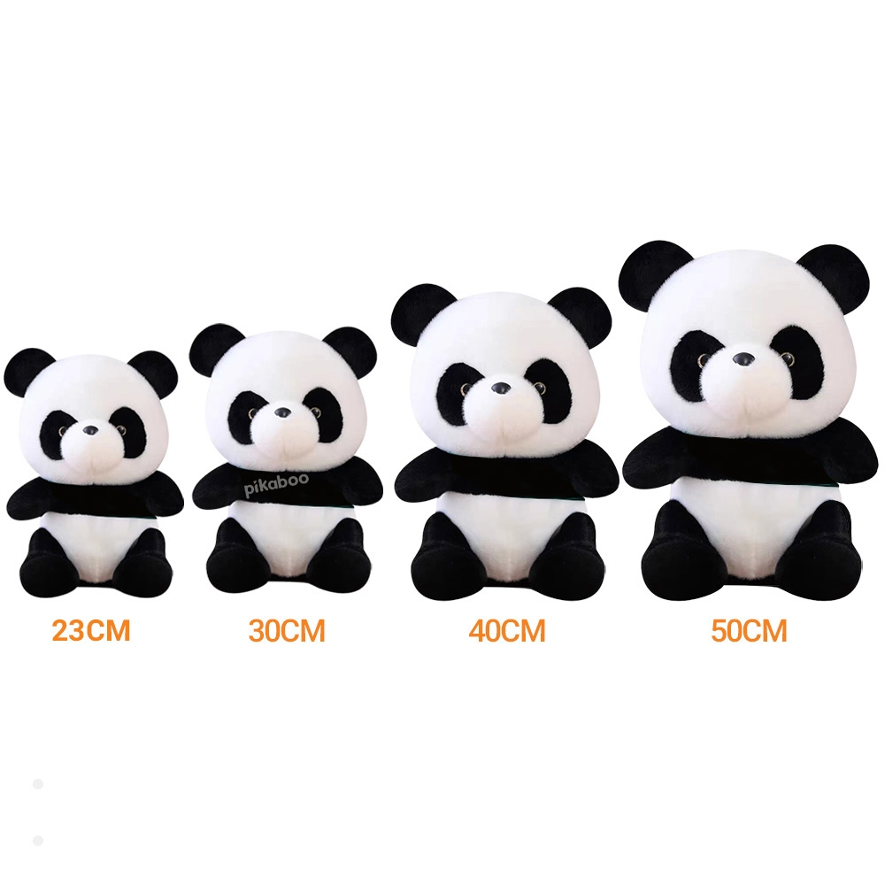 Gấu bông gấu trúc Panda Pikaboo gấu trúc nhồi bông đeo ba lô vỏ nhung lông mềm mịn co dãn 4 chiều bông tinh khiết