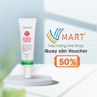 Kem chấm mụn Lagivado 30g - Giảm sưng, gom còi mụn nhanh gấp 2 lần - Vmart phân phối