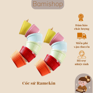 Cốc sứ ramekin 9cm 150ml /khuôn sứ bánh flan 150ml