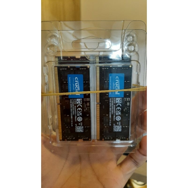 RAM Laptop DDR5 Crucial - 8Gb 16Gb 32GB bus 4800Mhz