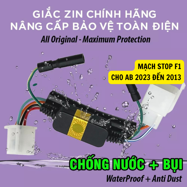 Bộ Mạch Đèn Hậu Chớp Stop F1 Cho Xe Honda AB Air Blade đời 2013 đến 2023 Gắn Như Zin