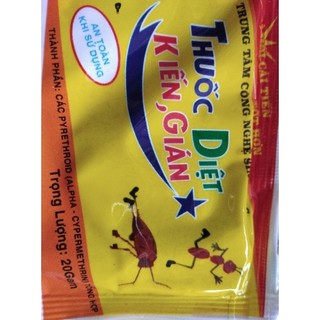 {HIỆU QUẢ  } Thuốc diệt kiến. gián . sinh hoc Bột rắc (gói20G)