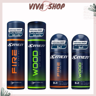 Xịt thơm toàn thân nước hoa nam Xmen 140ml / Sịt khử mùi X men