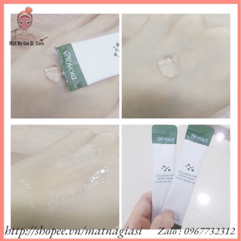 Full Hộp 20 Gói Mặt Nạ Ngũ Collagen Bioaqua CHÍNH HÃNG