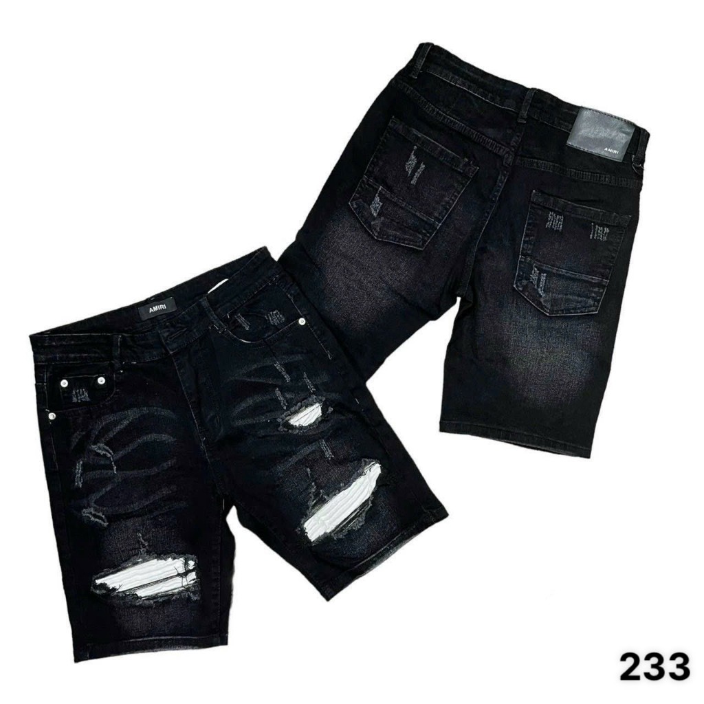 Quần Short Jean Nam chất bò cotton,quần lửng jean, Quần rin nam ngắn Ptz.boutique NHIỀU MẪU ĐẸP QS233