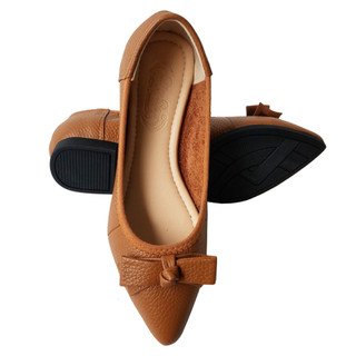 Giày Búp Bê BIGBEN Da Bò thật cao cấp BB63