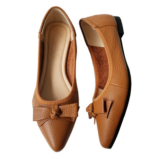 Giày Búp Bê BIGBEN Da Bò thật cao cấp BB63