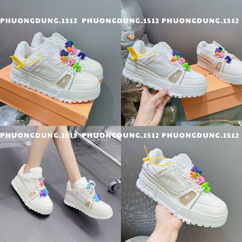 giày thể thao lv charm nâng đế fullbox qcl1