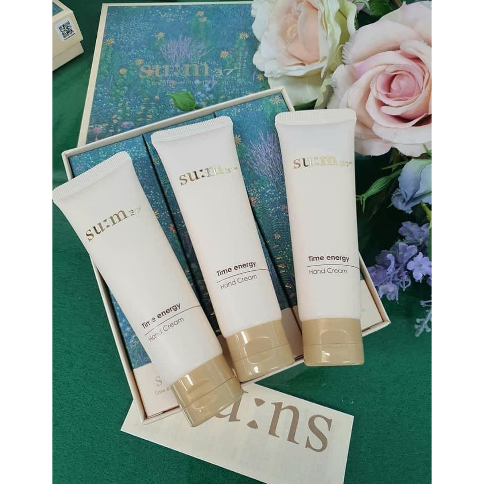 Set Kem dưỡng da tay Su:m37 Time Energy Hand Cream Special