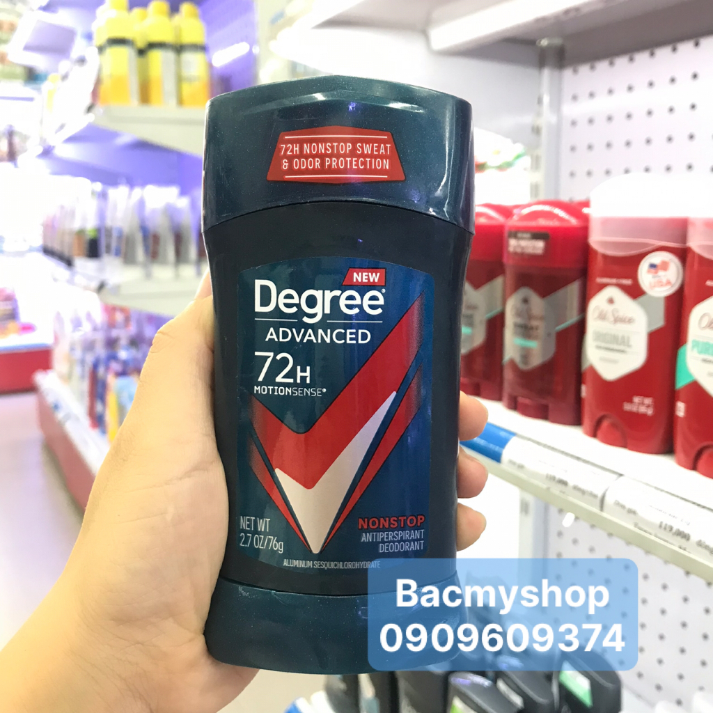 Sáp Khử Mùi Degree Men MotionSense Antiperspirant Deodorant 76g