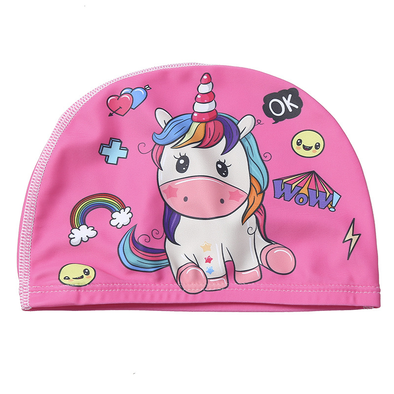 (Hàng cao cấp) Mũ nón bơi trẻ em cho bé trai bé gái 2-6 tuổi hoạt hình ngộ nghĩnh cực xinh