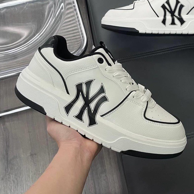 🎀 SIÊU HÓT 🎀 Giày Sneaker MLB Chunky new york 2022 hack chiều cao nam nữ cao cấp full box + bill - h2nofficial