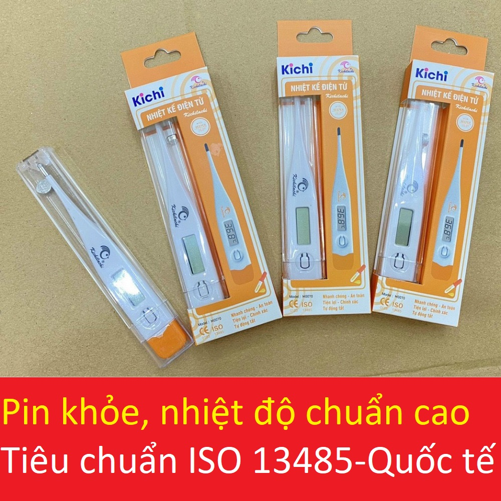 Combo nhiệt kế điện tử Infrared và kichilachi - đo trán thông minh