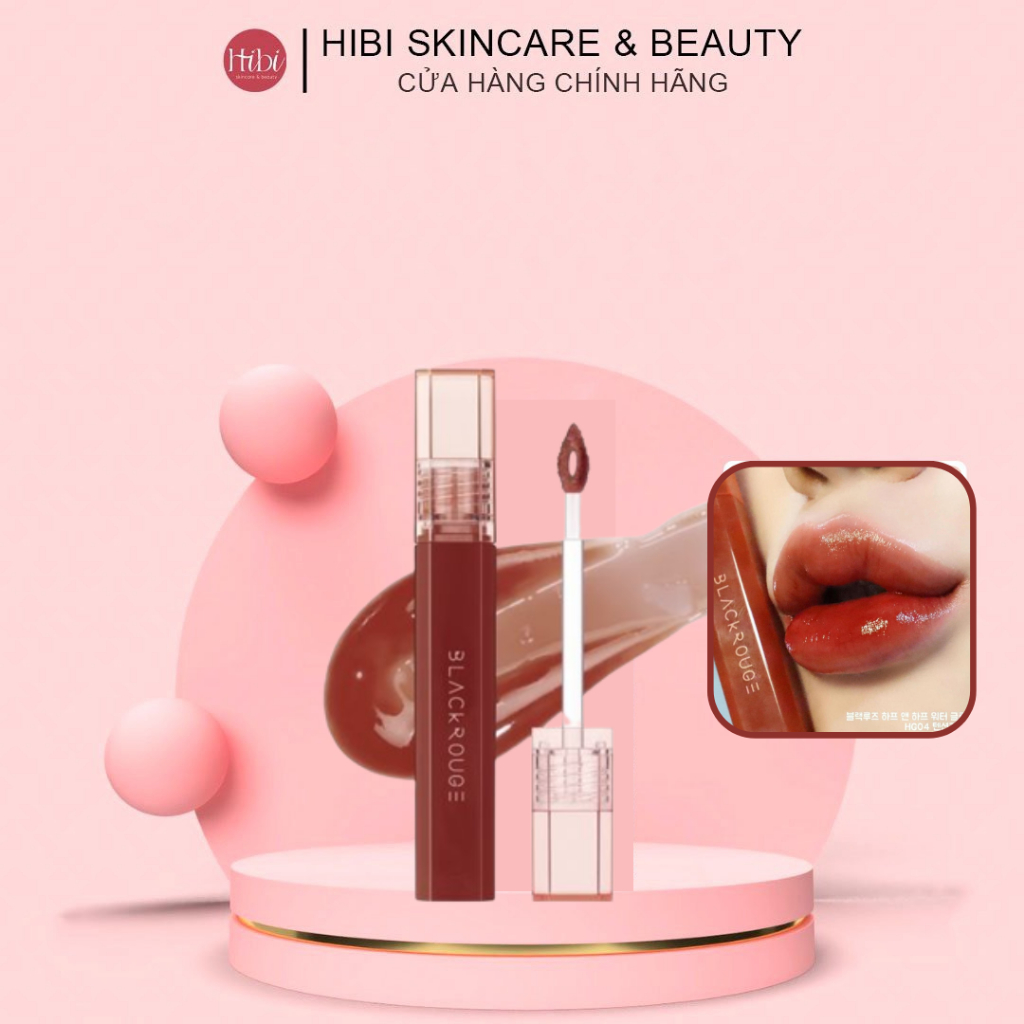 Son Black Rouge HG08 - Son Black Rouge Half Water Glow HG08 Bóng (HOT)