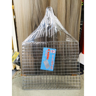 Vỉ kẹp nướng dìn ký inox cao cấp size 30x24cm