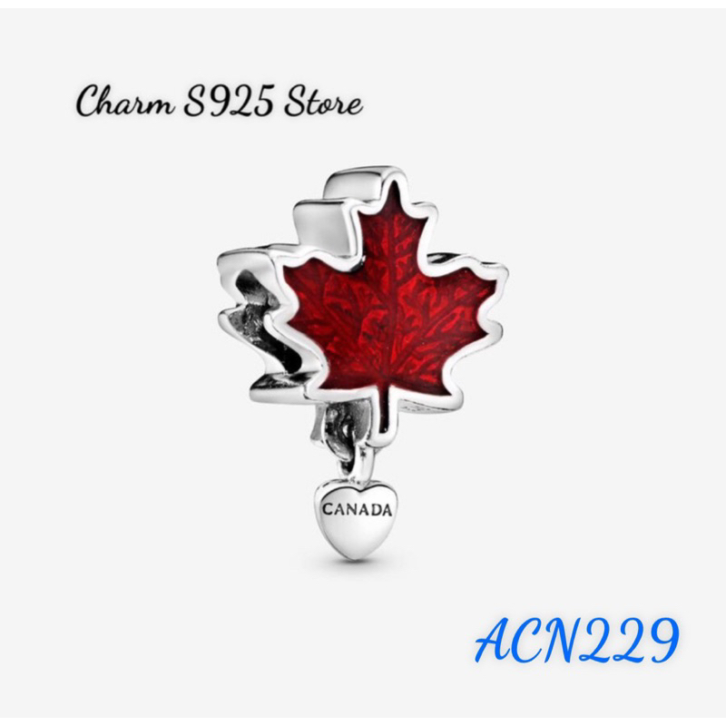 CHARM PAN ALE LÁ THU PHONG BẠC S925