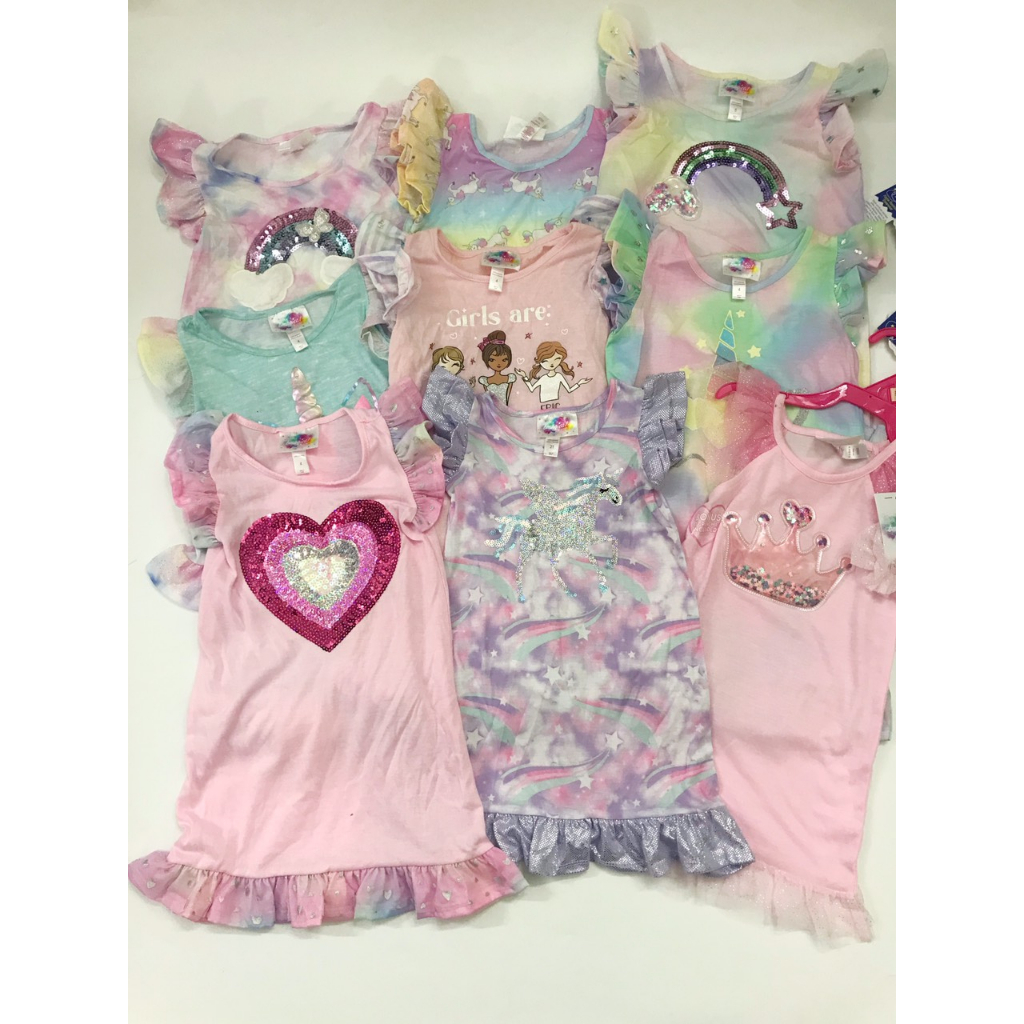 Váy cotton công chúa nhiều màu cho bé gái VNM001