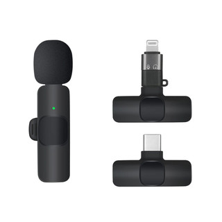 Bộ micro thu âm không dây k9 khử tiếng ồn để livestream ghi âm quay video hoco.