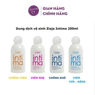 Dung dịch vệ sinh phụ nữ Intima Ziaja 200ml dịu nhẹ