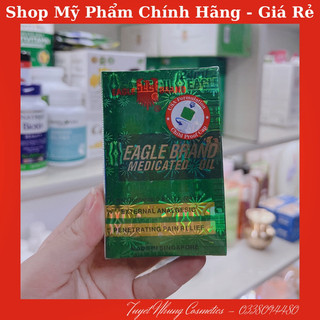 Dầu gió xanh con ó hàng chính hãng mỹ eagle brand hộp 24 mil