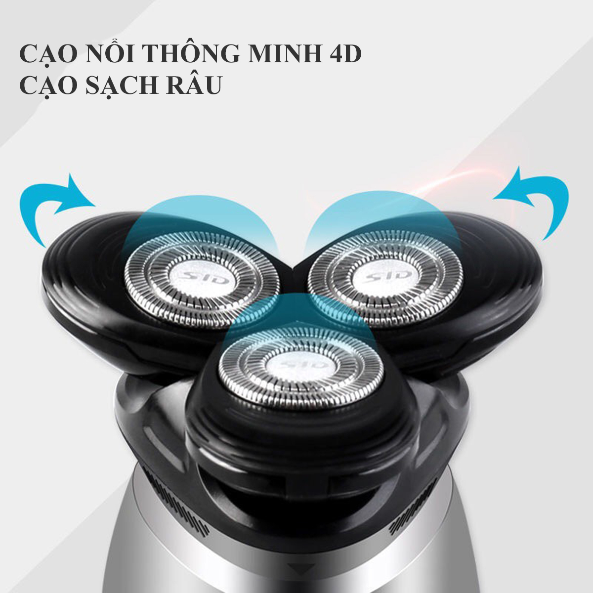 Máy cạo râu SID RS381 công suất 10W mạnh mé