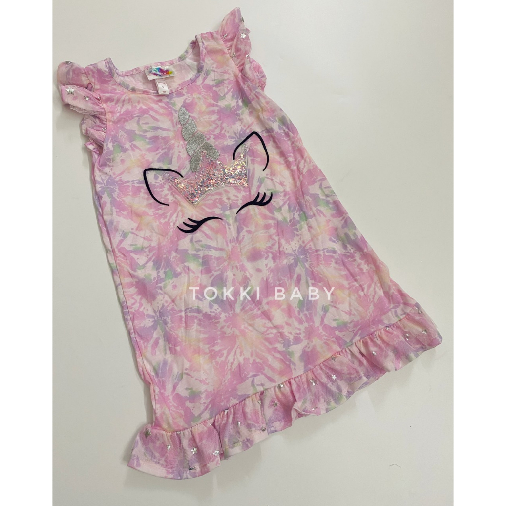 Váy cotton công chúa nhiều màu cho bé gái VNM001