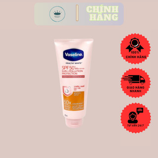 Dưỡng Thể Chống Nắng Vaseline Healthy White 50X 320ml