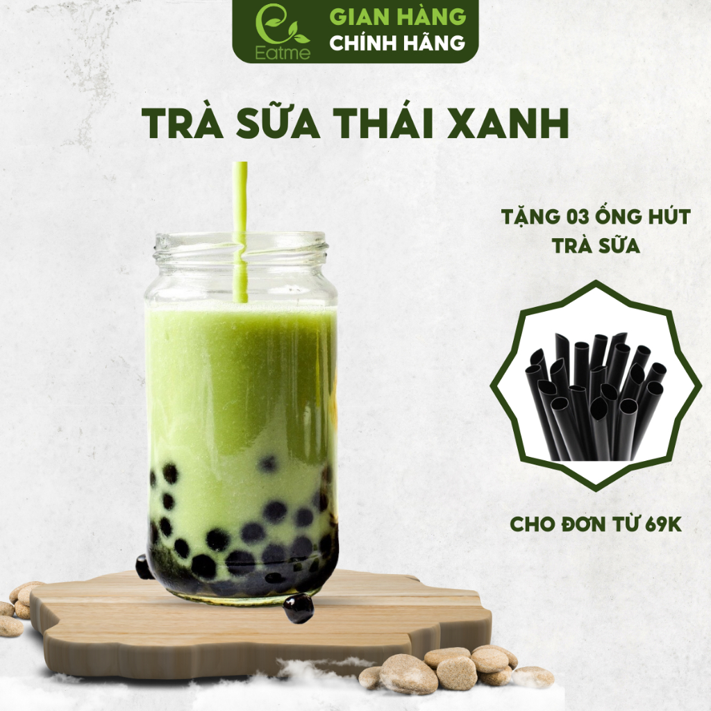 Set Trà Sữa Thái Xanh Thái Đỏ EatMe - Set Nấu Trà Sữa Thái Xanh Thái Đỏ 15 20 Ly