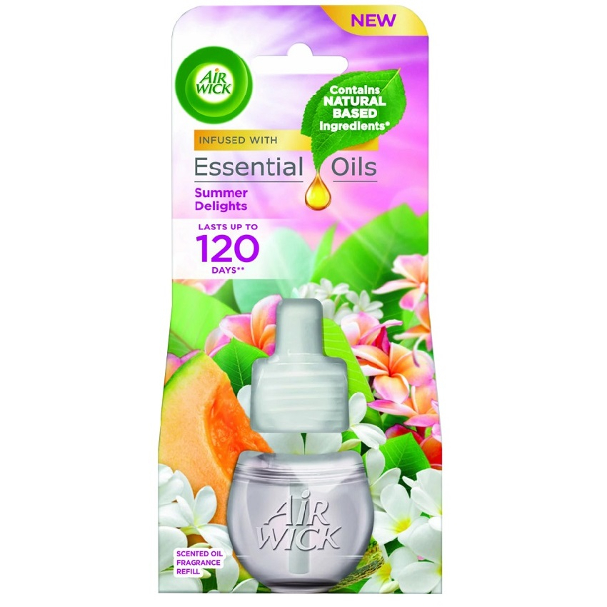 Chai tinh dầu cắm điện Airwick Refill AWK2304 Summer Delights 19ml Hương