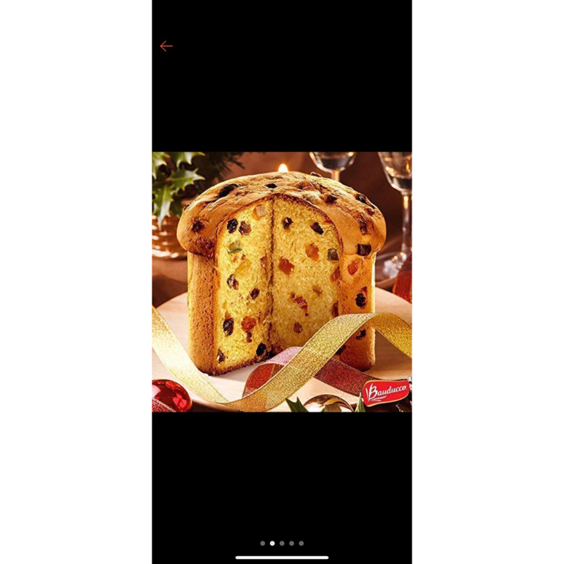 DATE 26/9 Bánh bông lan nhân trái cây Panettone Classic 100g nhập khẩu Ý