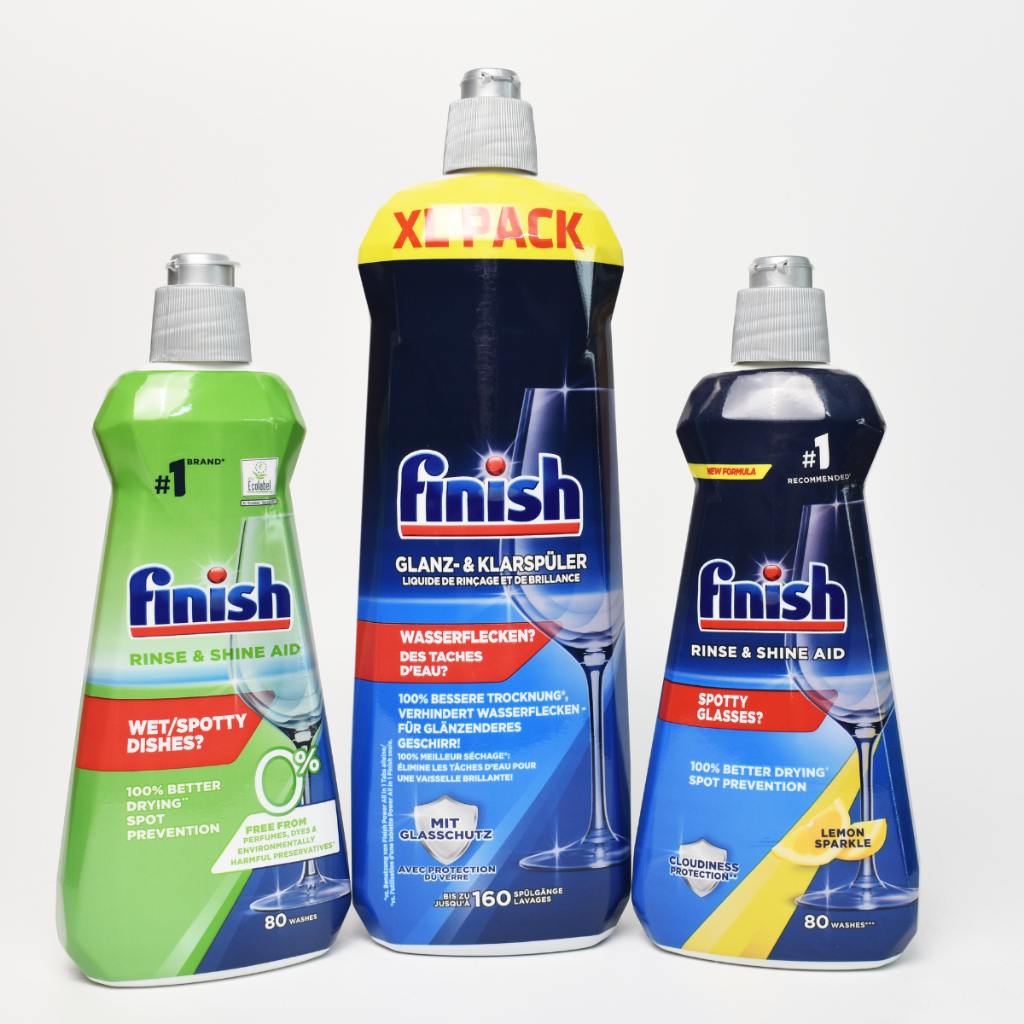 Nước làm bóng Finish làm bóng và khô chén bát 750ml, 800ml, 400ml