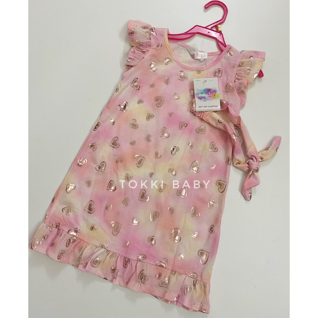 Váy cotton công chúa nhiều màu cho bé gái VNM001