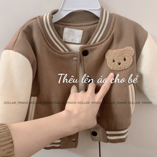 Sticker, logo, miếng vá áo gấu thỏ gắn phụ kiện, quần áo, tag tên...