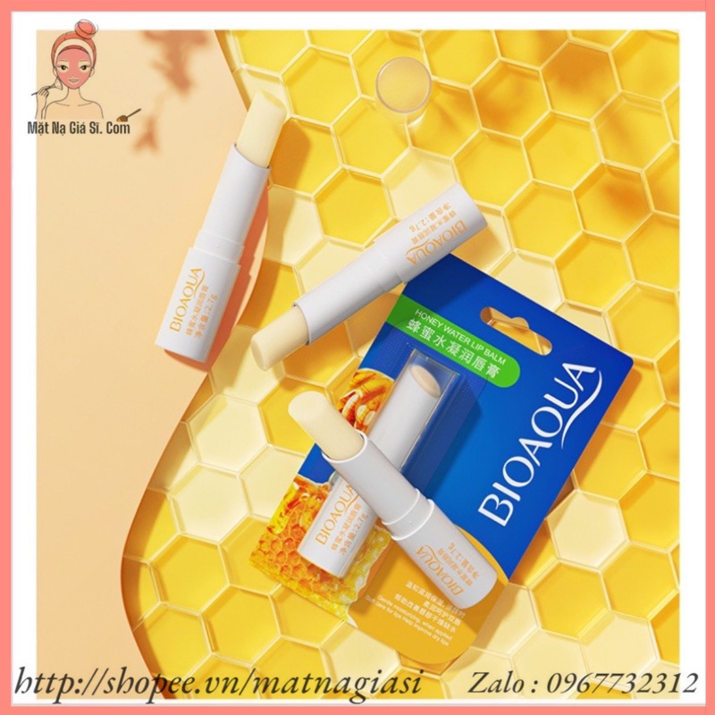 Son Dưỡng Môi Chiết Xuất Mật Ong Bioaqua Chính Hãng