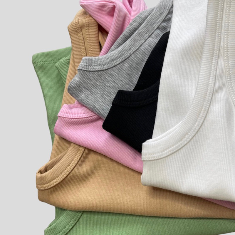 Áo 3 lổ tanktop form dài zara , thun gân dày đẹp vnxk