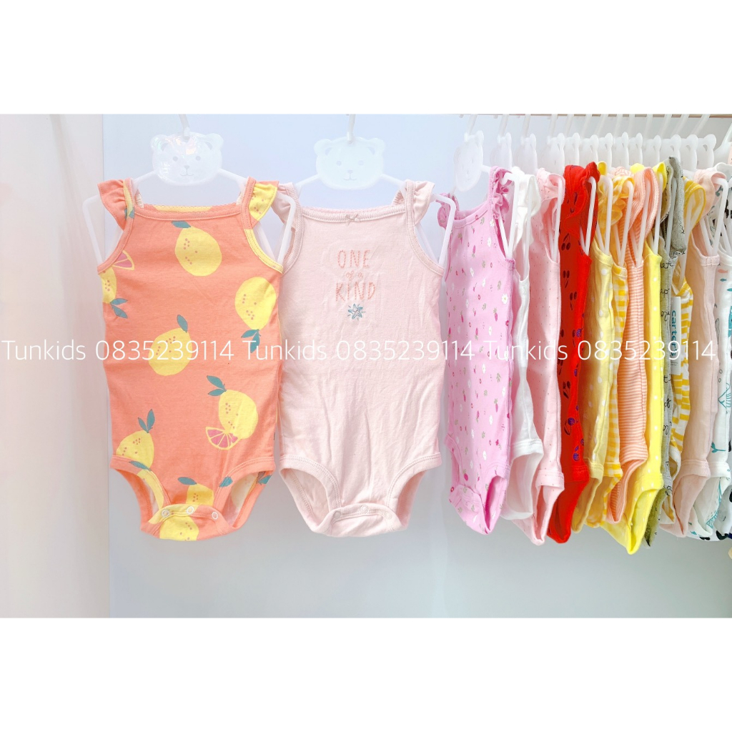 Sz 18-24m Body chip cánh tiên, body hai dây Carterr xuất xịn