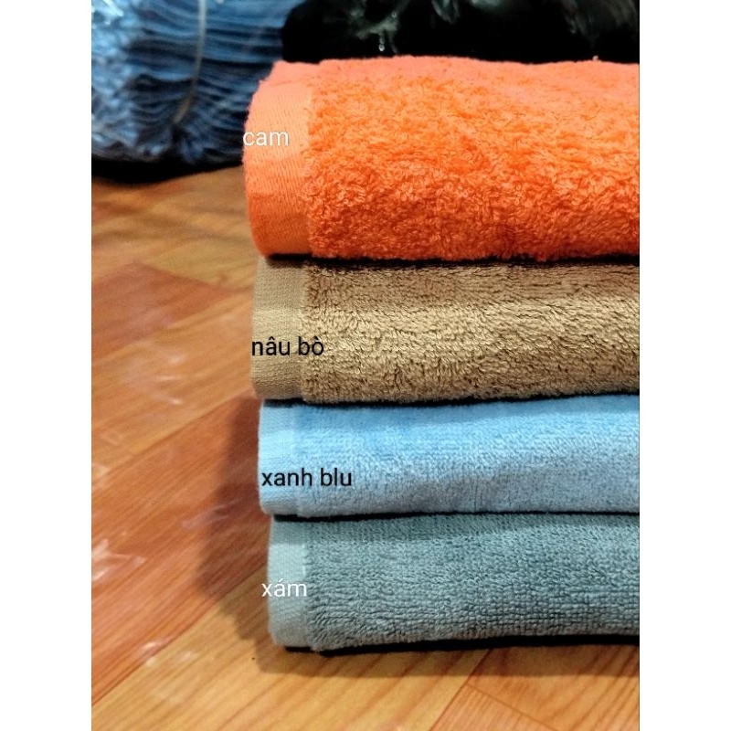 Khăn quấn đầu, khăn tắm nhỏ xuất hàn 34x85cm và 34x100cm