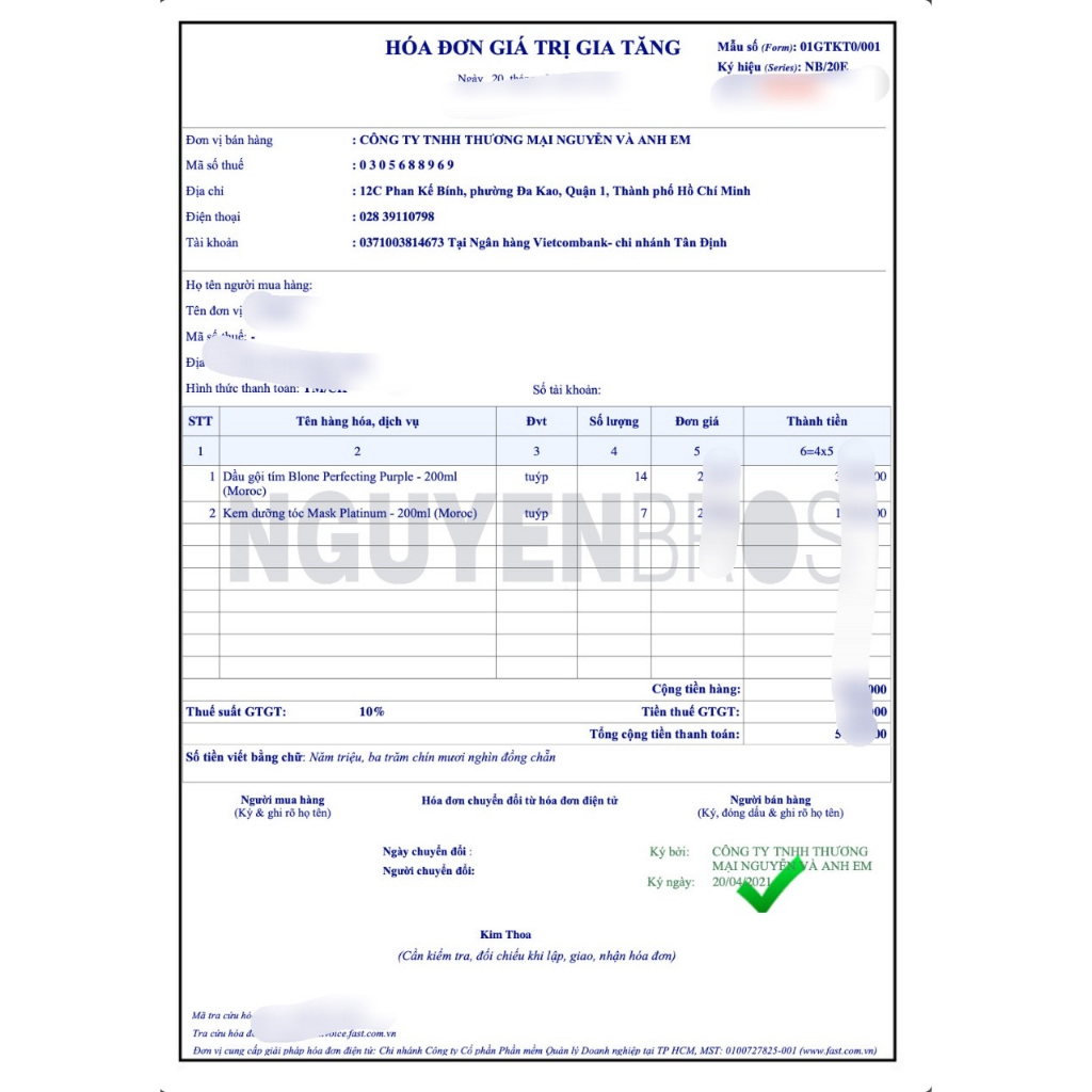 Combo kem nhuộm cao cấp dùng tại nhà Moroccanoil Permanent Cream Color 60ml/90ml