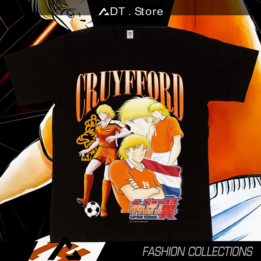 Áo thun hình Bryan Cruyfford Captain Tsubasa cực chất giá rẻ mẫu HOT bán chạy