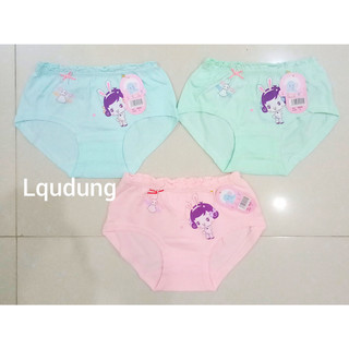 10 chiếc quần lót bé gái, quần chip cotton mềm mịn
